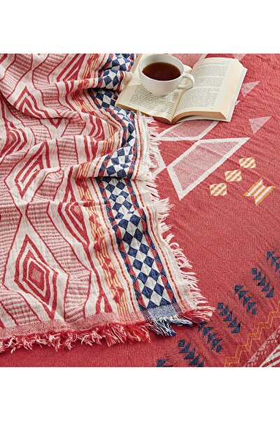 NAURA Concept Müslin Peştemal Pamuk Pike Yatak Örtüsü