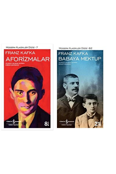 TÜRKİYE İŞ BANKASI KÜLTÜR YAYINLARI Aforizmalar- Babaya Mektup - Franz KAfka