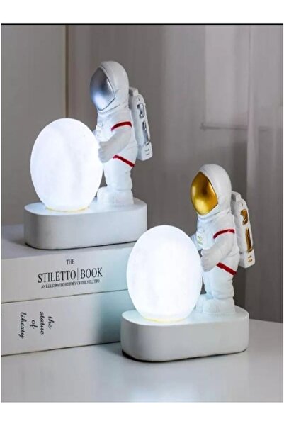 new and single Ev Dekorasyon 3D Sevimli Astronot Lamba Masa Üstü Gece Lambası