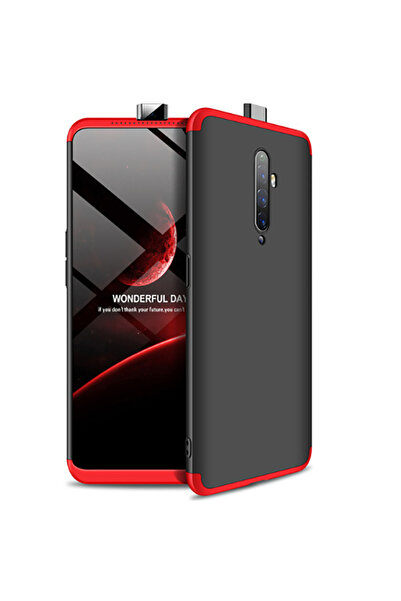 Rivor Oppo Reno 2Z Uyumlu Kılıf Kamera Korumalı 3 Parçalı 360 Korumalı Premiu...