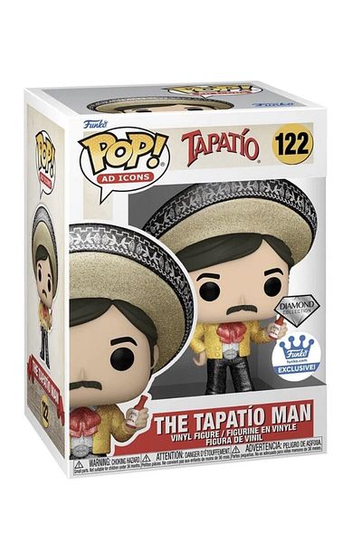 Funko بوب! أيقونات الاسم: تاباتيو - شخصية تاباتيو مان (مجموعة الماس).