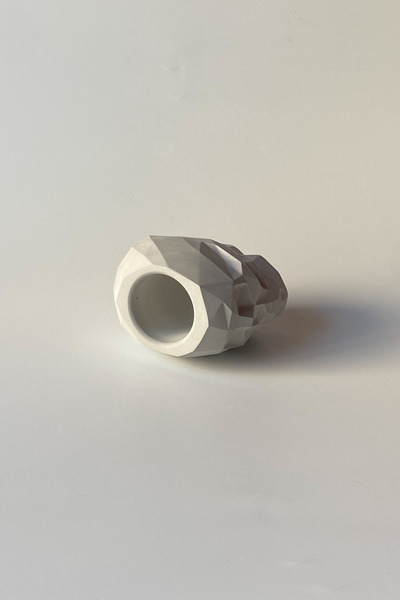 sin istanbul Skull Toothpick Holder Gray