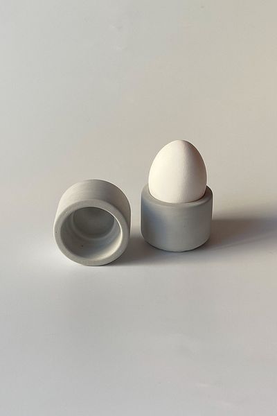 sin istanbul 2 Egg Cups Gray