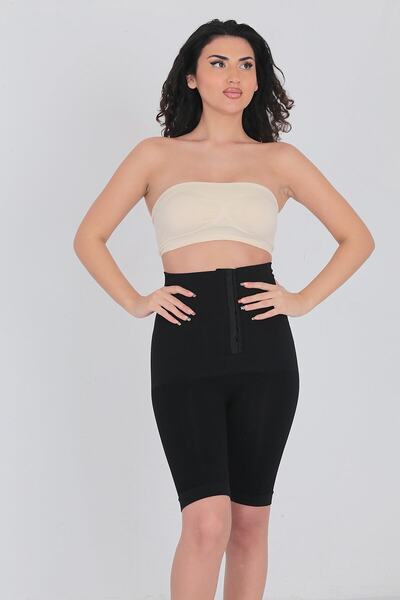 TAŞ KAFA Corset pentru femei cu talie înaltă și slăbire - picior cu agrafă