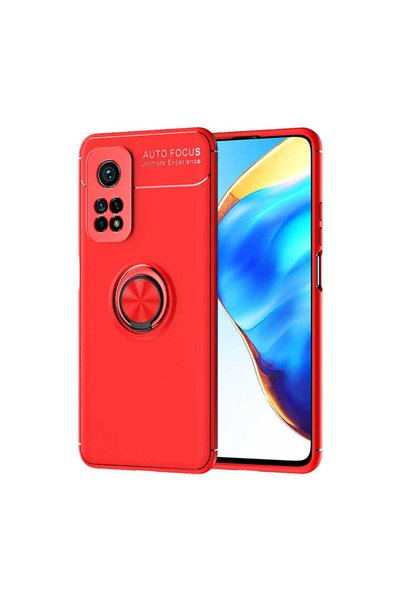GRABONO Xiaomi Mi 10t Pro 5g Case Tpu Silicone with Ring and Magnetic Car Holder