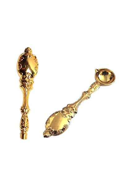Profisher Mum Mühürü Uygulama Seti Döküm Metal Gold Renk