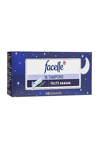 Facelle Tampon Night 16pcs
