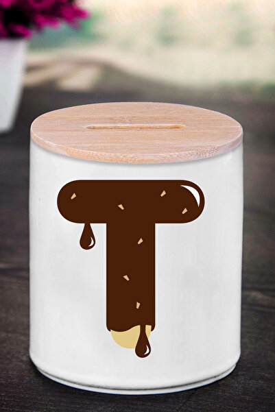 Bytwo Kasica prasica sa slovom T (KERAMIKA) - Torta T - K59