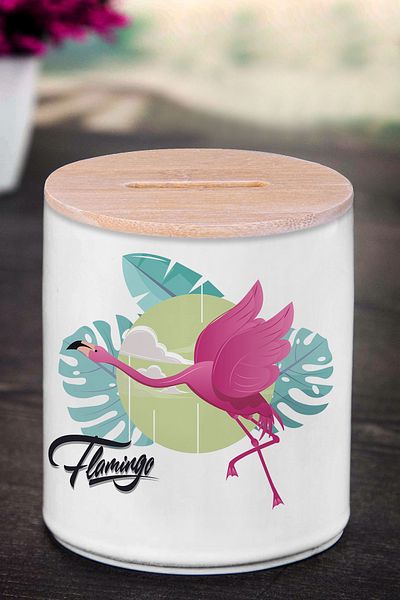 Bytwo Κουμπαράς Flamingo - Προσαρμοσμένος Κουμπαράς - K159