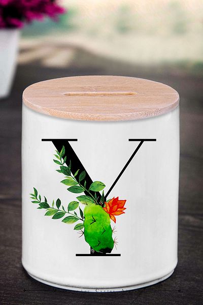 bymat Κουμπαράς με γράμμα Y (ΚΕΡΑΜΙΚΟ)