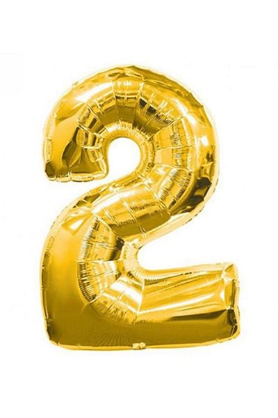 Profisher Giant Foil Balloon 80cm Number, Party Decoration Material, Birthday