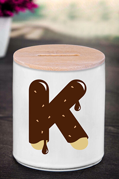 Bytwo Kasica prasica sa slovom K (KERAMIKA) - Torta K - K53