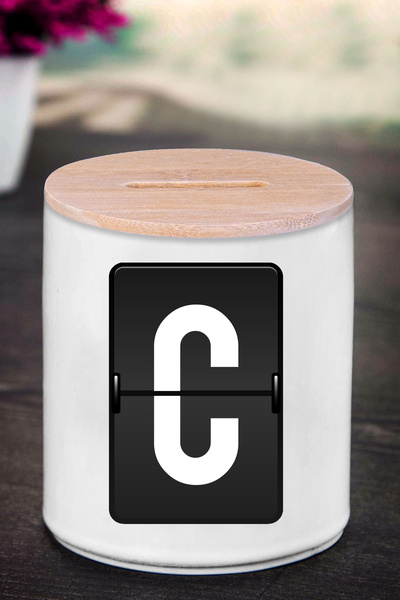 Bytwo Kasica prasica sa slovom C (KERAMIKA) - Traka C - K26