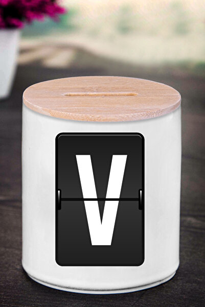 Bytwo Kasica prasica sa slovom V (KERAMIKA) - Vrpca V - K42