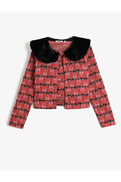 Koton Set aus 2 kurzen Cardigans und Unterhemden mit Schmetterlingsmotiv