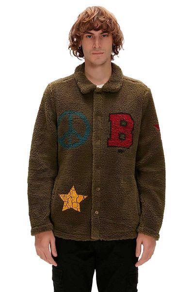 Bad Bear Men's Plush Coat 23.02.29.003-C70
