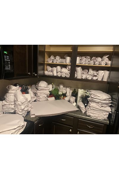 Dekals 100 Pieces 30x40 Packaging Paper Goods Plates Cups Wrapping Protection Transport Packing Paper