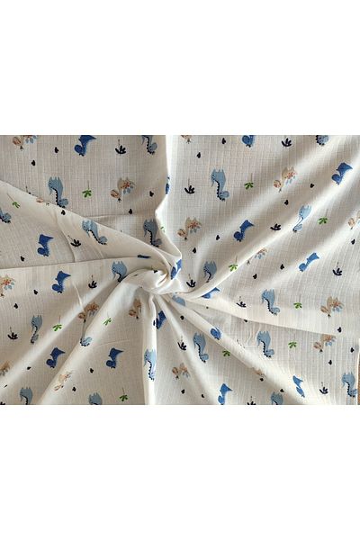 Alpıno MUSLIN BLANKET MUSLIN BLANKET ALPINOBABY 100% COTTON (85 cm * 85 cm) + 2 handkerchiefs