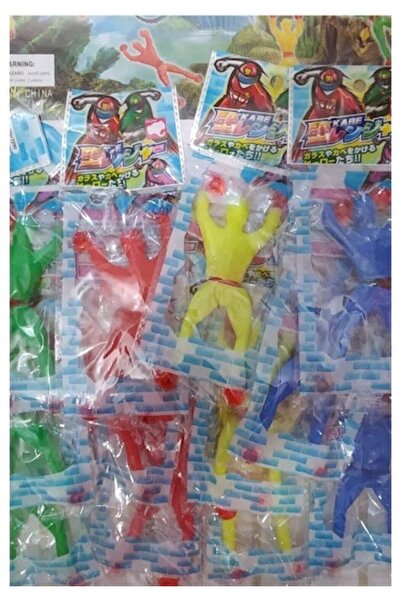Brother Toys 24 Pieces of Spiderman Sticking to the Glass Spiderman