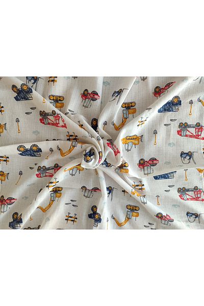Alpıno MUSLIN COVER Alpinobaby 100% COTTON (110 cm*110 cm)