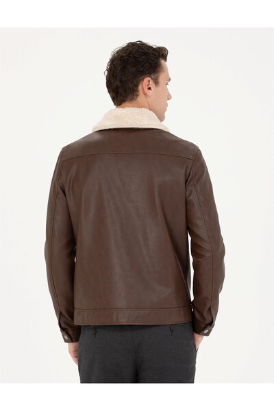 Pierre Cardin Brown Leather Jacket Asil'Ce ButikHome