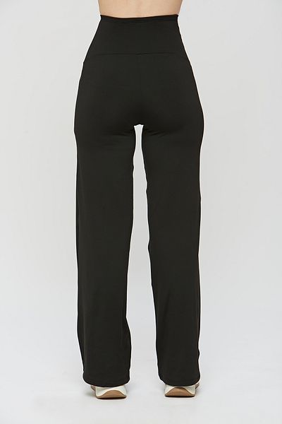 Motherway Maternity Winter Straight Cut Pants with Raised Inside