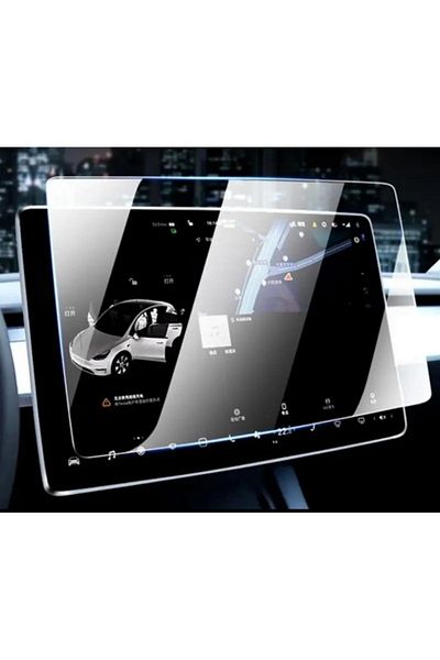 ael-tech Tesla Model Y 15 inch Navigation compatible Nano Screen Protector 2021 2023