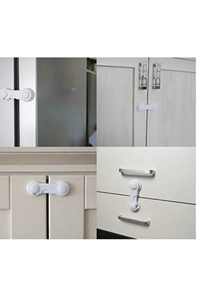 M Mimoza Park 4 τεμάχια μάνδαλο ντουλάπι και συρτάρι πολλαπλών χρήσεων Παιδική κλειδαριά ασφαλείας μωρού