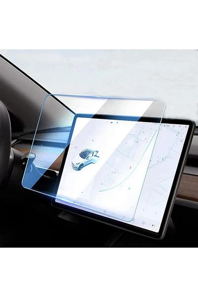 ael-tech Tesla Model Y 15 inch Navigation compatible Nano Screen Protector 2021 2023
