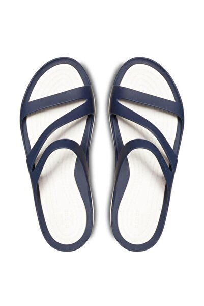 Crocs Swiftwater Sandal Women's Slippers 203998-462 Navy/white