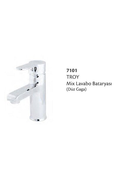 C.m.s.troy Mix Lavabo Bataryası (düz Gaga)