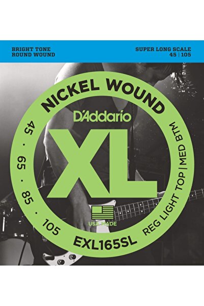 Genel Markalar Exl165sl Bas Gitar Teli (45-105)