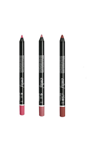 EMILY EMİLY 3'LÜ DUDAK KALEMİ NO: 201-217-227