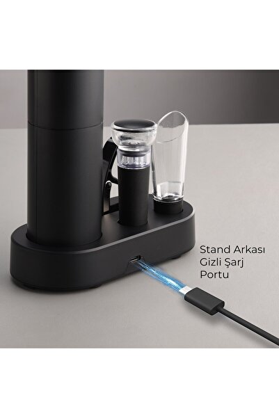 Fabcio Vino Şarjlı Otomatik Şarap Açacağı, Tirbuşon