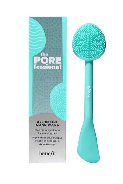 benefit cosmetics عصا قناع Porefessional All-in-One - قناع مزدوج الأطراف وفرشاة تنظيف الوجه متعددة الاستخدامات
