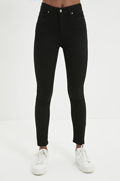 byhaziran butik Blugi skinny cu țesătură rezistentă la decolorare, rezistentă...