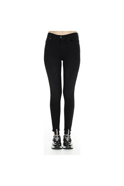 byhaziran butik Δεν αποχρωματίζει Μαύρο Extra Skinny Jeans Τζιν παντελόνι (SI...