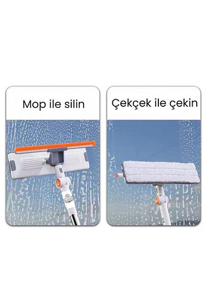 AYLA STAND glass window cleaning squeegee cleaner water scraper flat mop