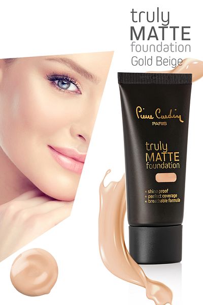Pierre Cardin Truly Matte Foundation - G. Beige