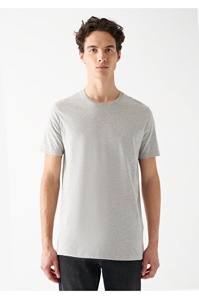 Mavi Γκρι Μπλουζάκι Basic Slim Fit / Στενό Κοπή 065574-30781