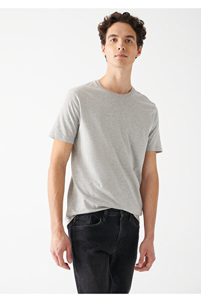 Mavi Сірий базовий Tisort Slim Fit Slim Fit 06557430781