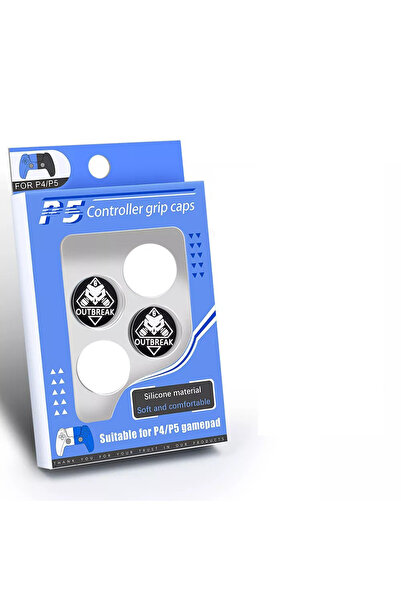 CAFELE Out Desenli Xbox Ps4 - Ps5 - Xbox S - Xbox X Uyumlu Analog Koruyucu-2 ...