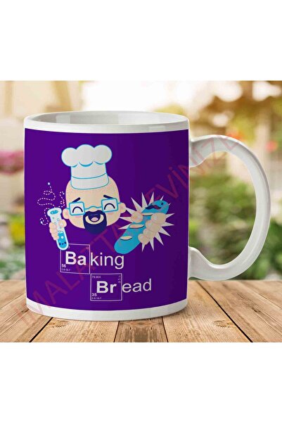 ART HEDİYE 1-795 Baking Kawaii Bread Breaking Bad Heisenbergjpeg Two Sided Pr...