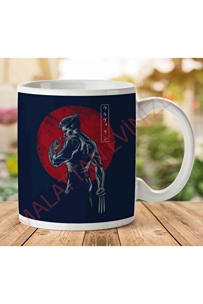 ART HEDİYE 1-2259 X Men Logan Old Mutant كوب مطبوع على الجانبين.jpg