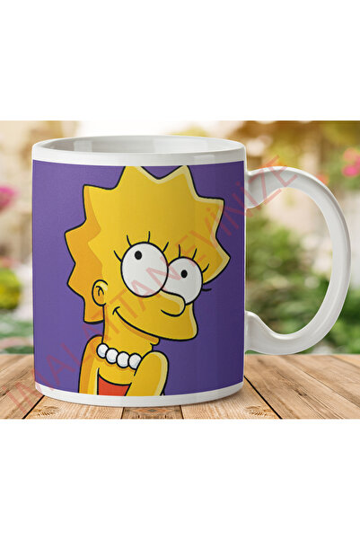 ART HEDİYE 1-403 كوب LISA SIMPSON مطبوع على الجانبين.jpg