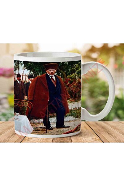 ART HEDİYE كوب أتاتورك مطبوع على الجانبين.jpg