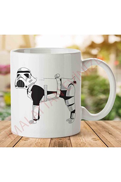 ART HEDİYE 1-2058 كوب مطبوع عليه كلب حرب النجوم على الجانبين.jpg