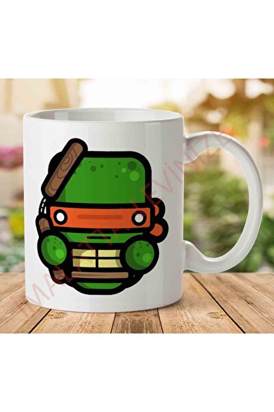 ART HEDİYE 1-1970 Simpler Michelangelo Teenage Mutant Ninja Turtlesjpeg Two S...