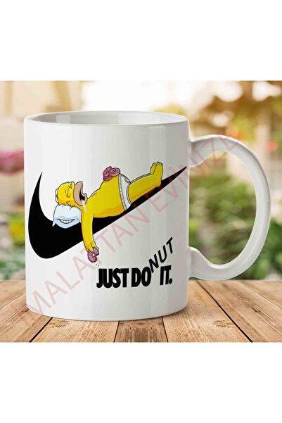 ART HEDİYE 1-1063 Homer Simpsons Just Donut It Two Sided Printed Mug Cup.jpg