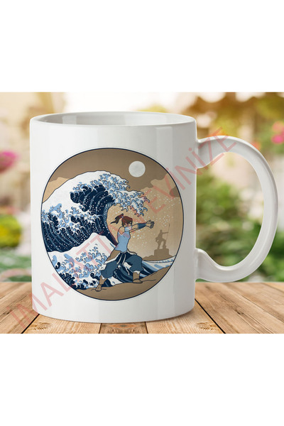 ART HEDİYE 1-629 Legend Republic Legend Of Korra Big Wave Two Sided Printed M...